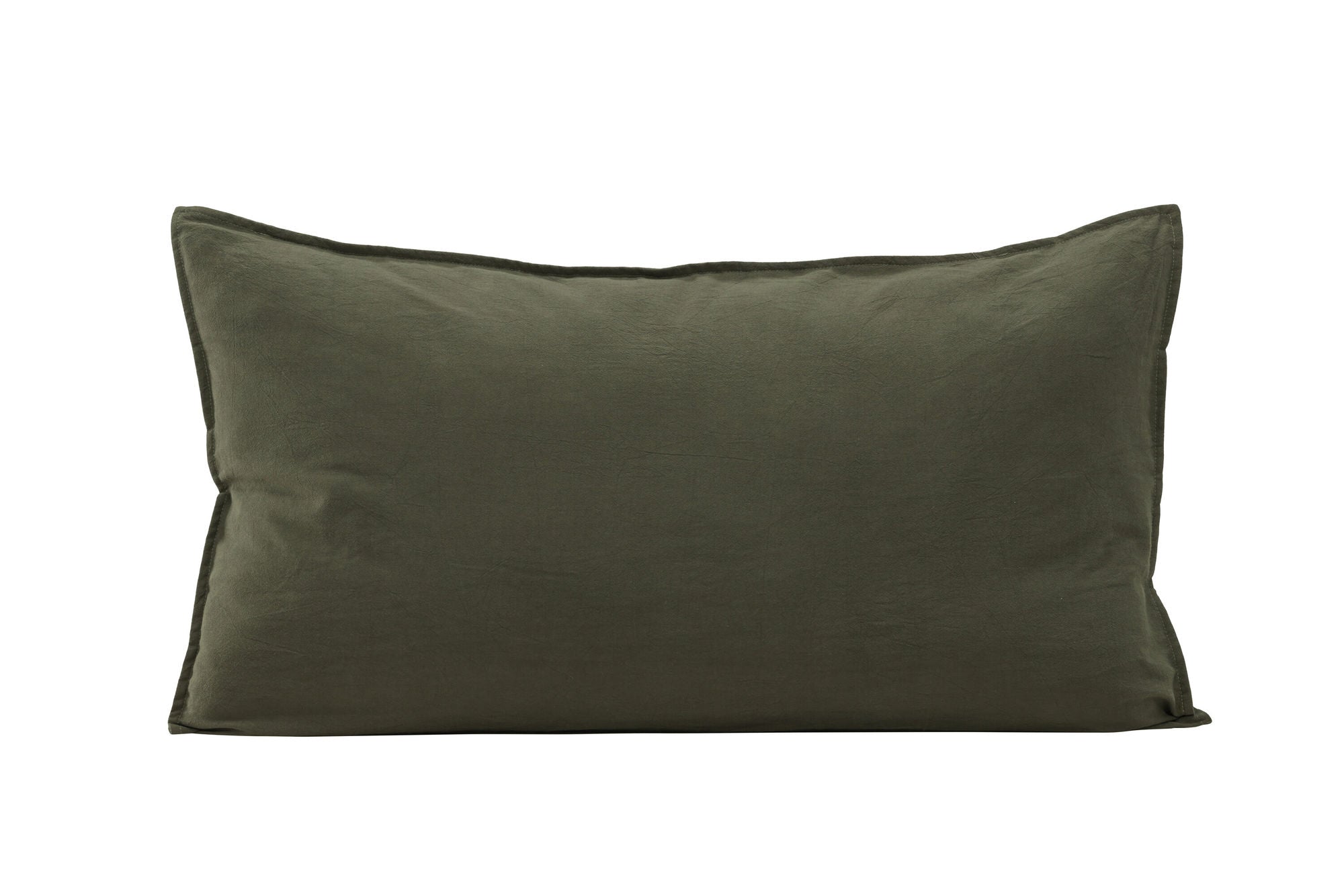 Venture Home Ronja Cushion Cover Washed Cotton - Green / 50x90