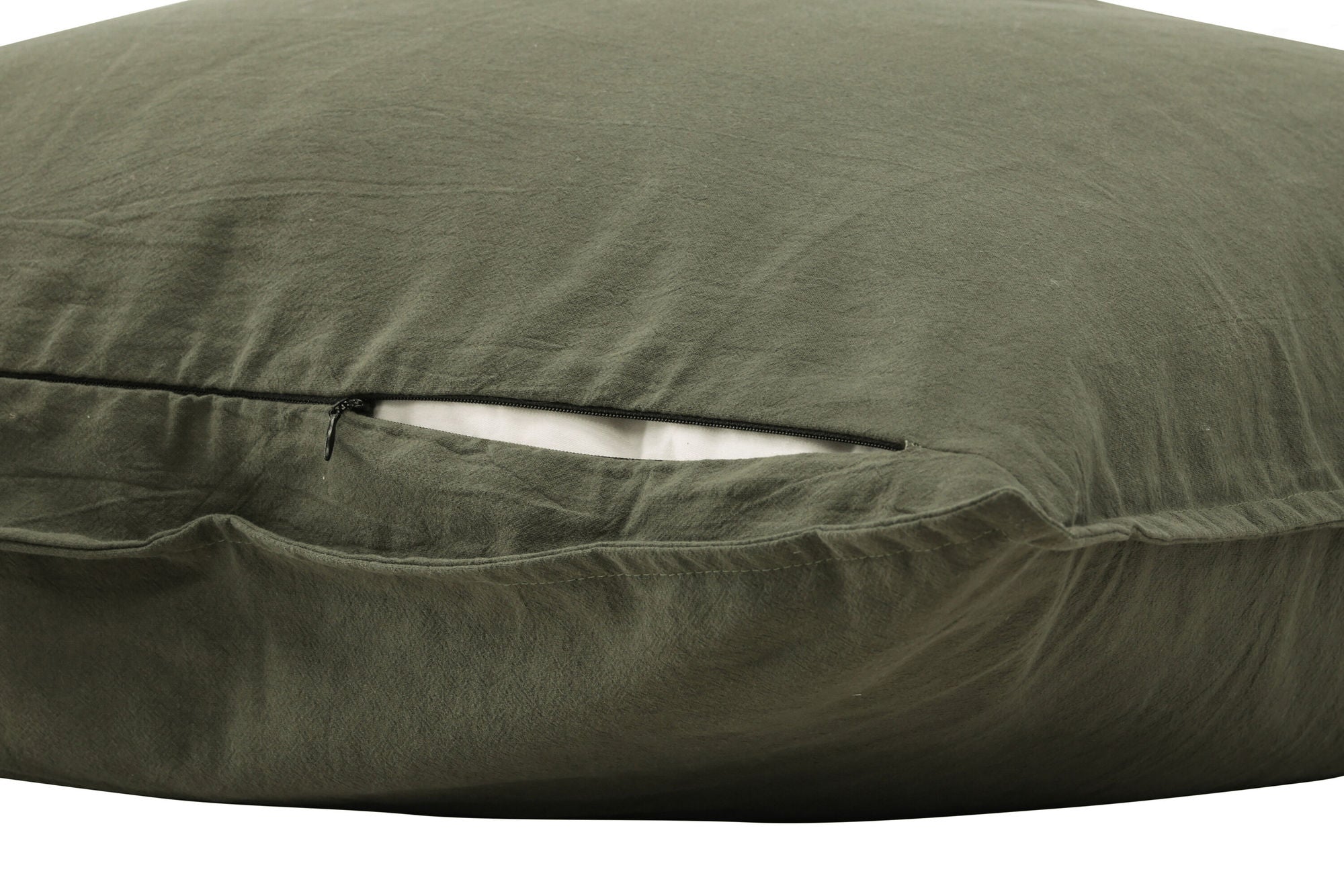Venture Home Ronja Cushion Cover Washed Cotton - Green / 50x90