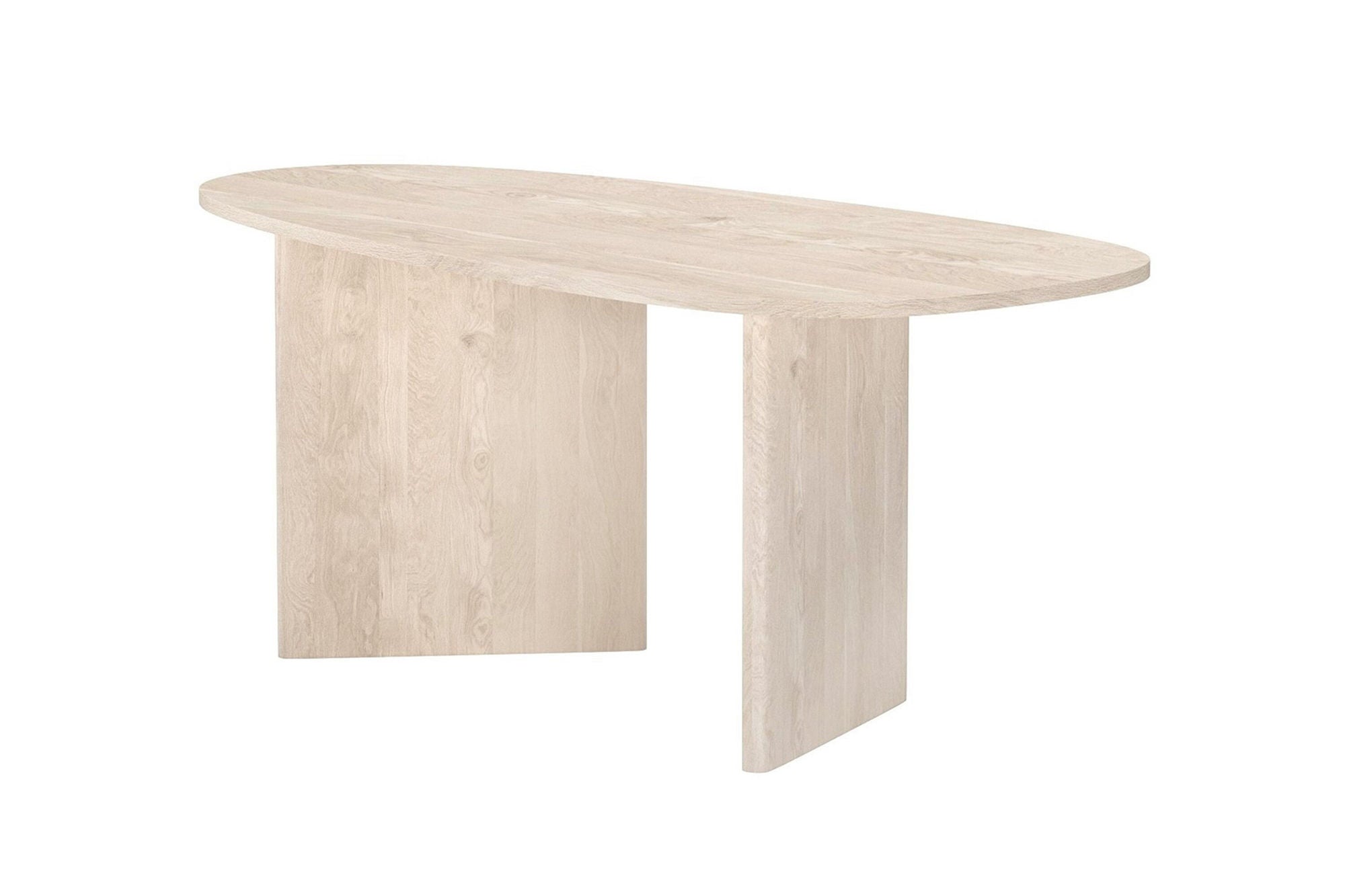Venture Home Grönvik Oval spisebord - Nature MDF 3D-paper