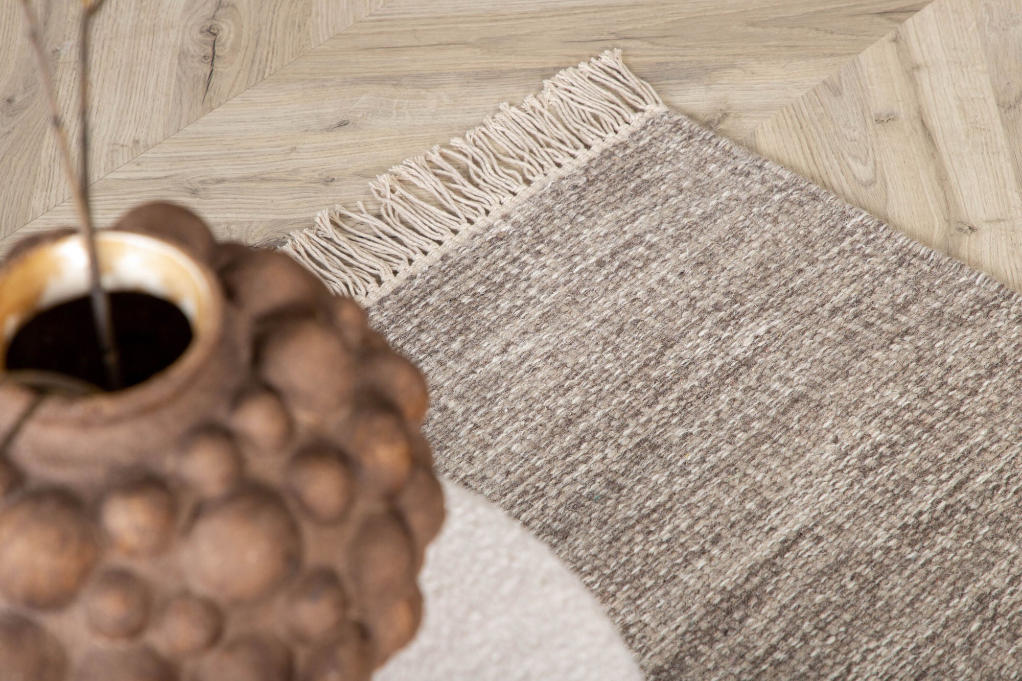 Venture Home Cyrus Wool Carpet - 80*250- Beige