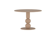 Venture Home Boule rund spisebord - Brown / MDF w painting