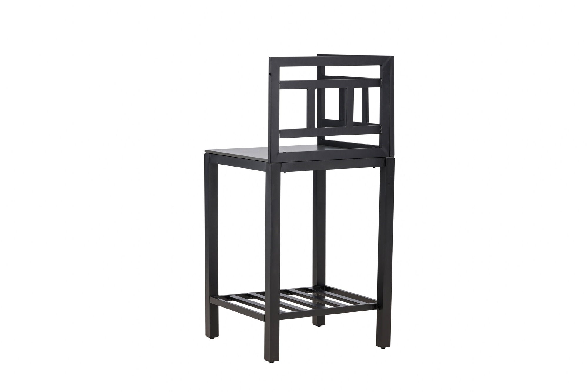 Venture Home Alicante garden kitchen corner bord black/fiber concrete