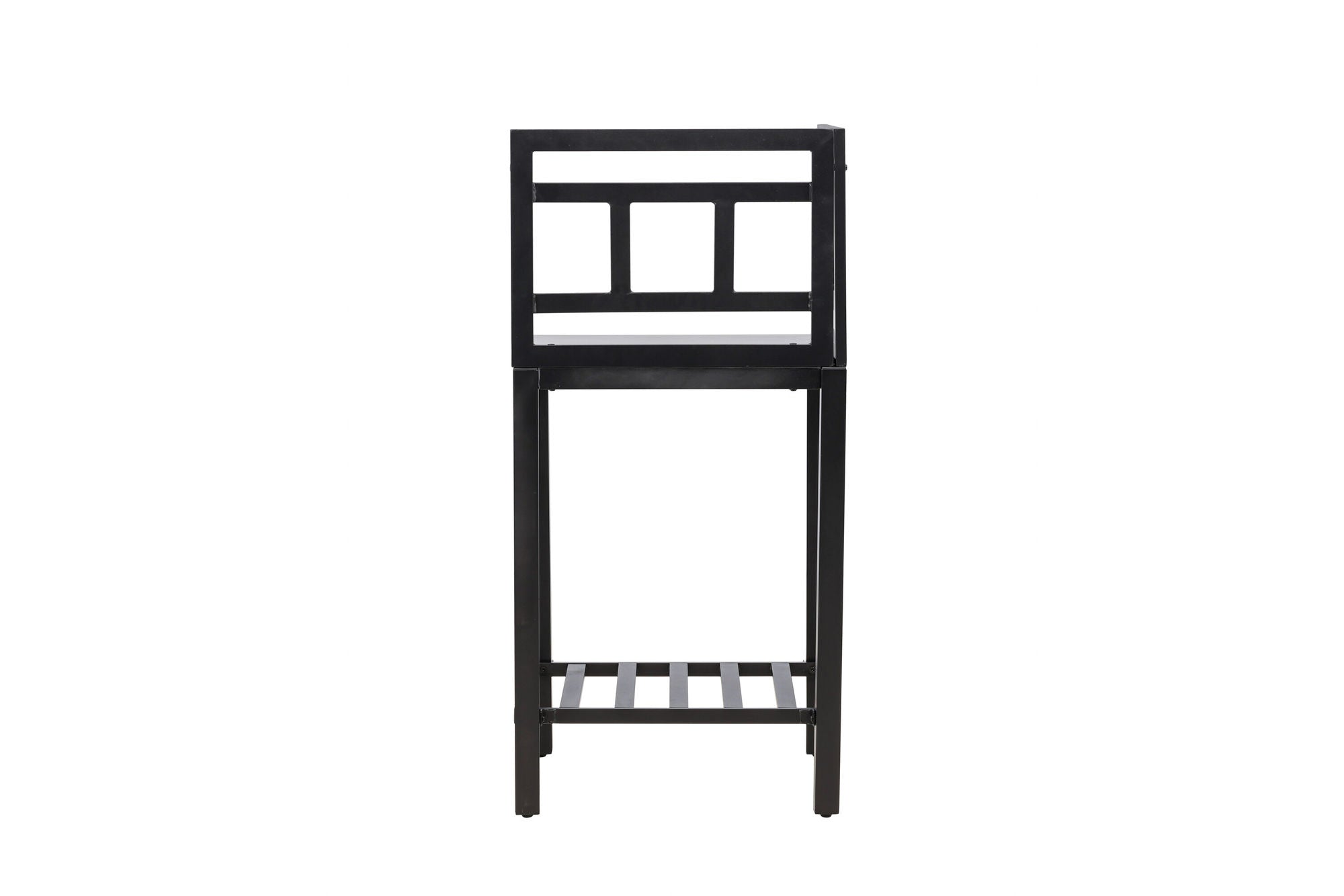 Venture Home Alicante garden kitchen corner bord black/fiber concrete