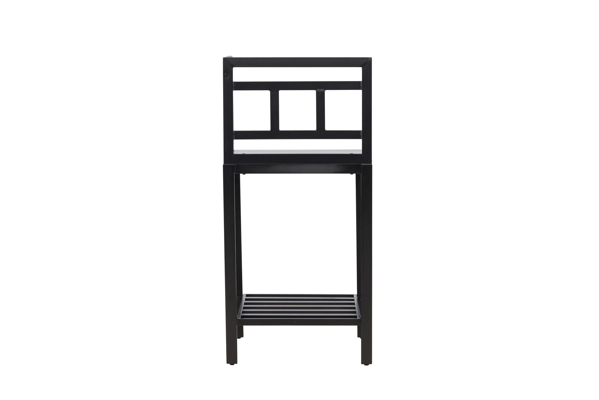 Venture Home Alicante garden kitchen corner bord black/fiber concrete