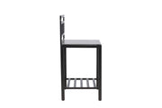 Venture Home Alicante garden kitchen bord w/o hole black/fiber concrete