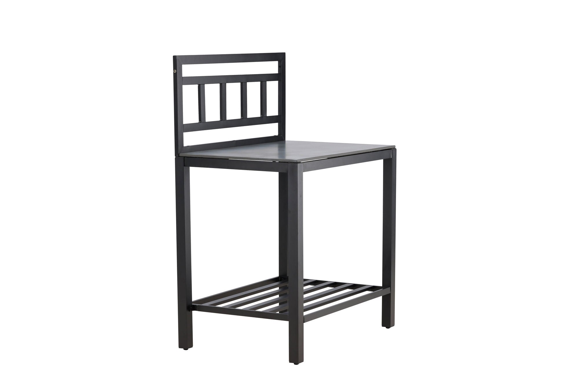 Venture Home Alicante garden kitchen bord w/o hole black/fiber concrete