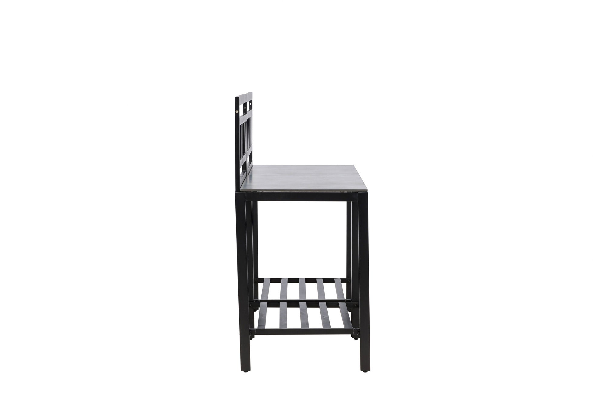 Venture Home Alicante garden kitchen bord w/o hole black/fiber concrete
