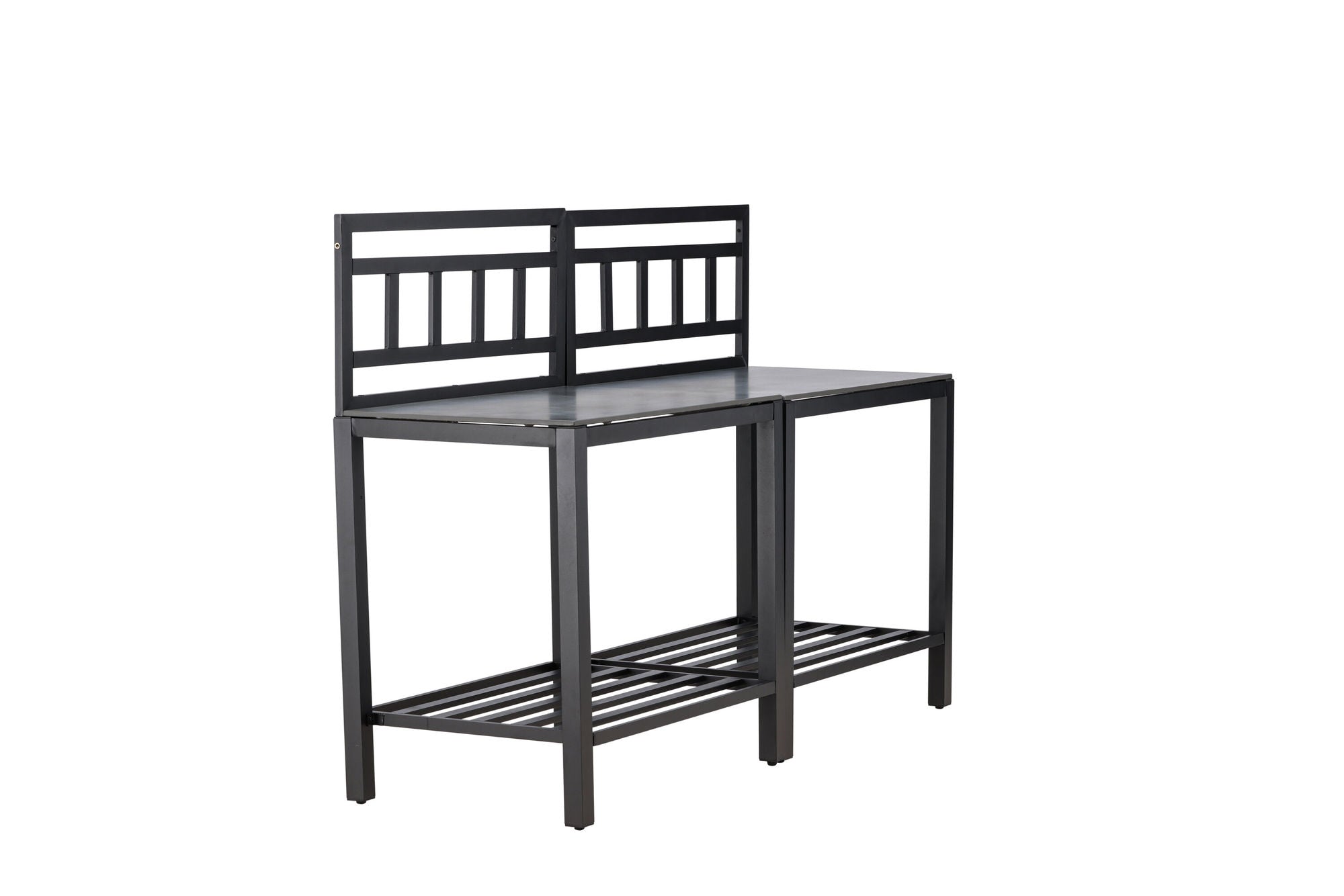Venture Home Alicante garden kitchen bord w/o hole black/fiber concrete