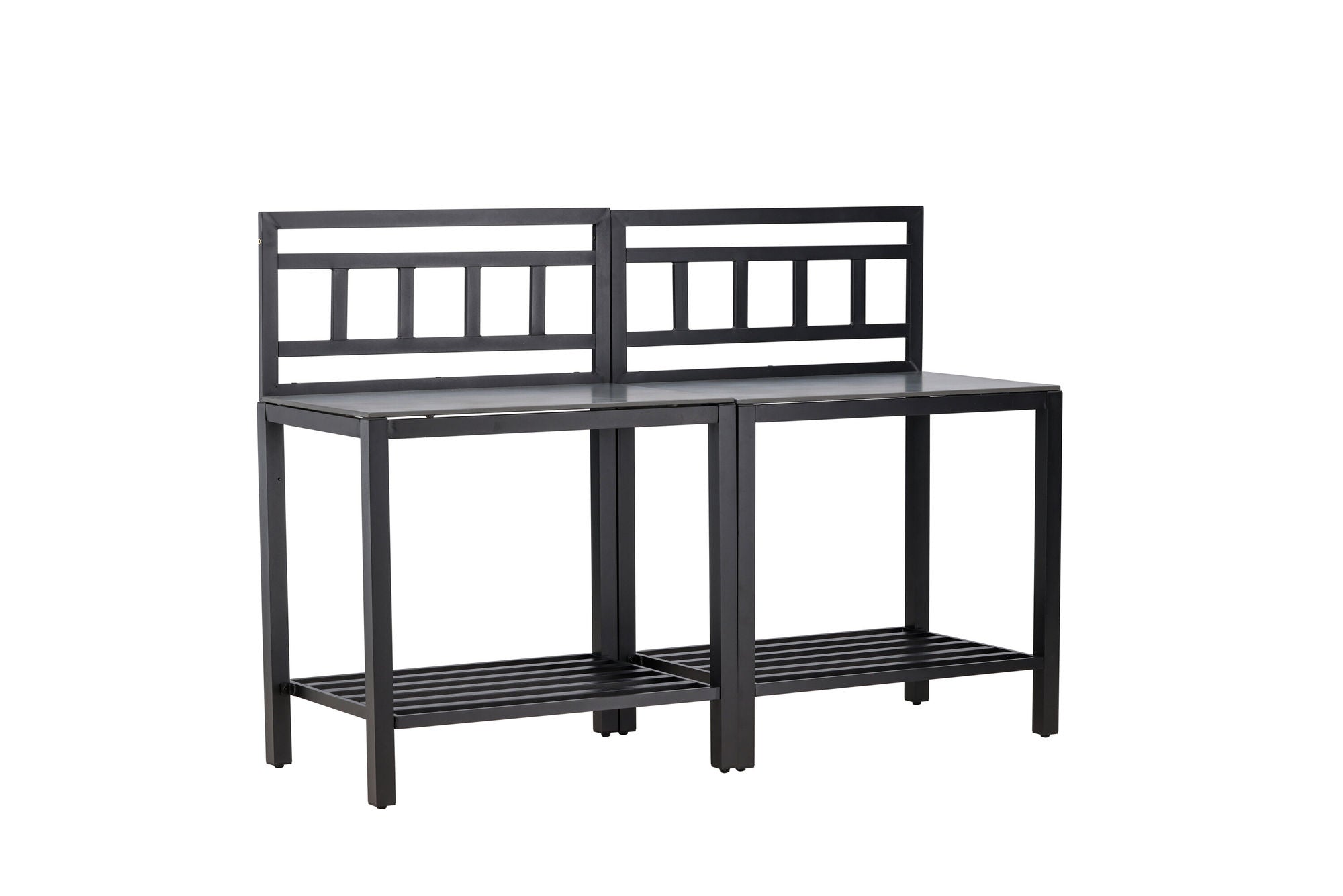 Venture Home Alicante garden kitchen bord w/o hole black/fiber concrete