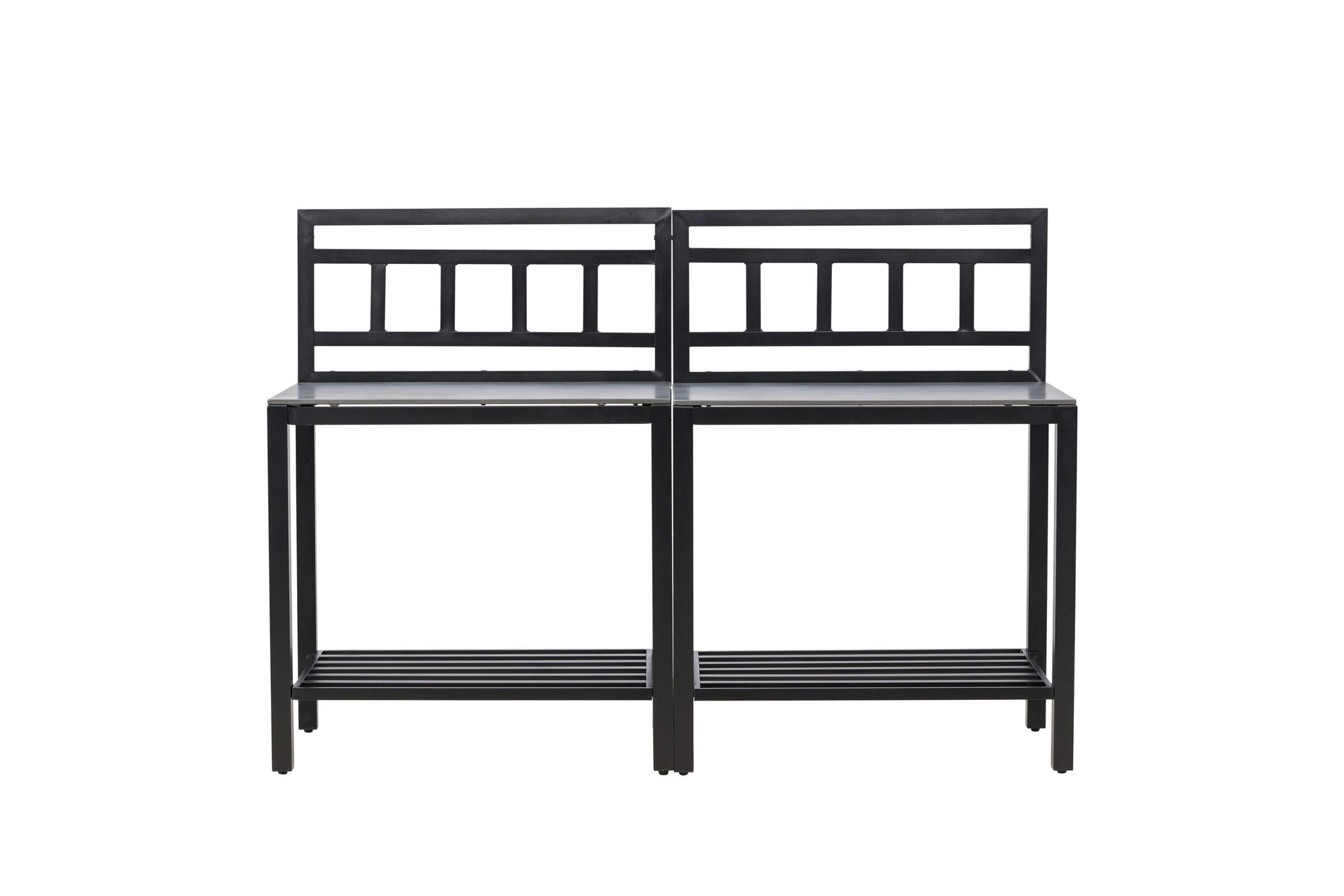 Venture Home Alicante garden kitchen bord w/o hole black/fiber concrete