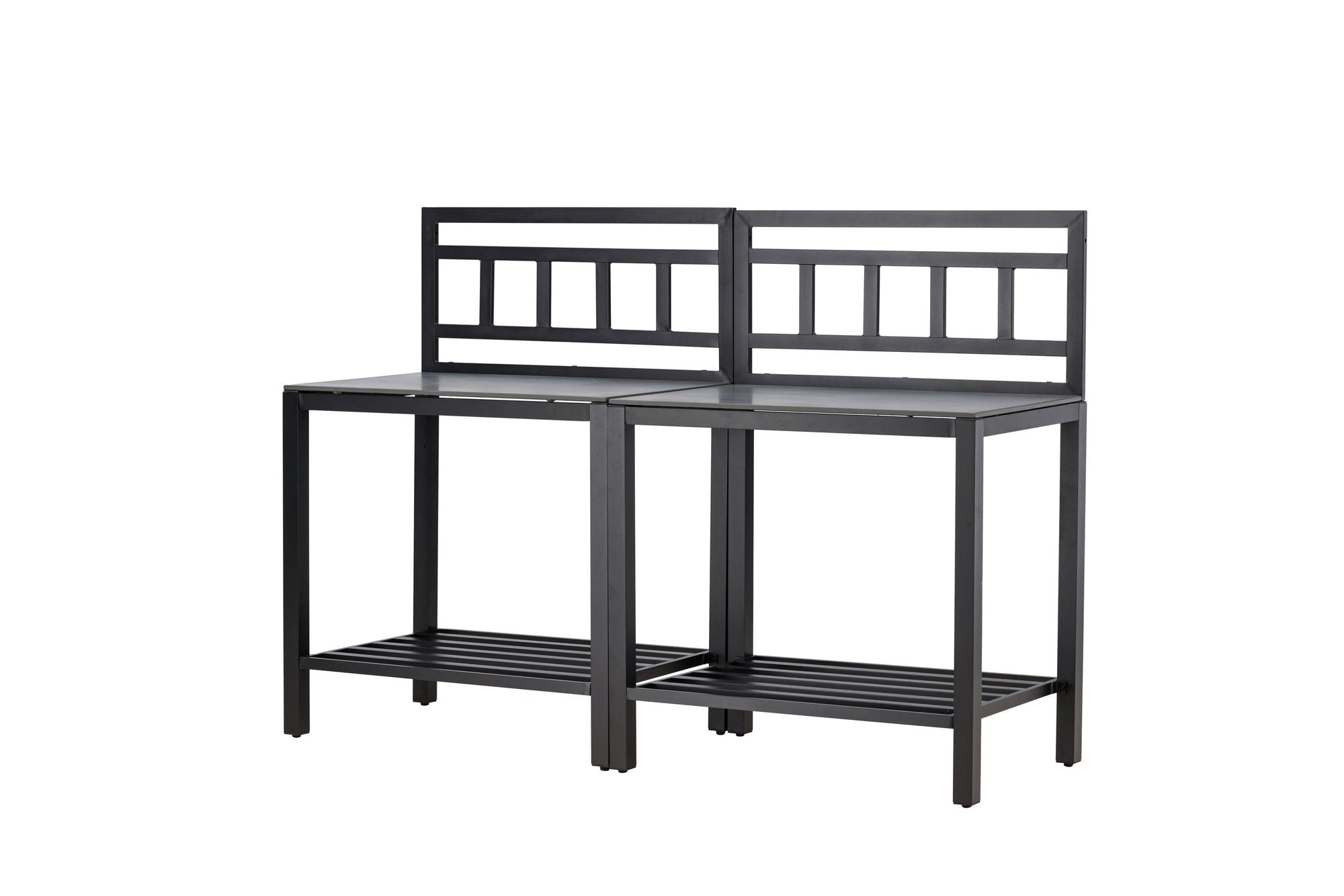 Venture Home Alicante garden kitchen bord w/o hole black/fiber concrete