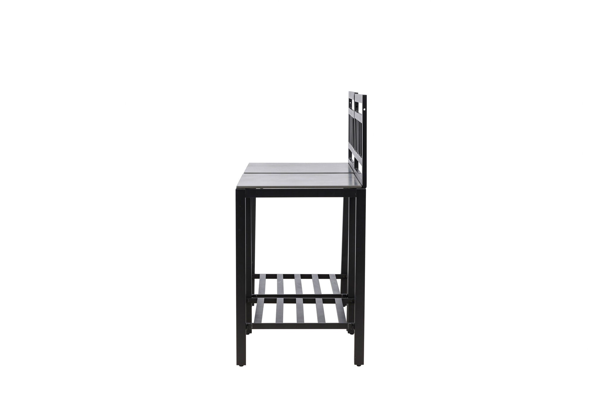 Venture Home Alicante garden kitchen bord w/o hole black/fiber concrete