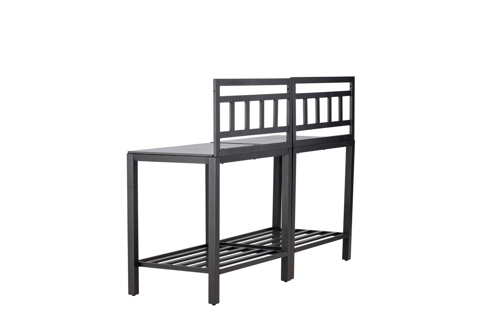 Venture Home Alicante garden kitchen bord w/o hole black/fiber concrete