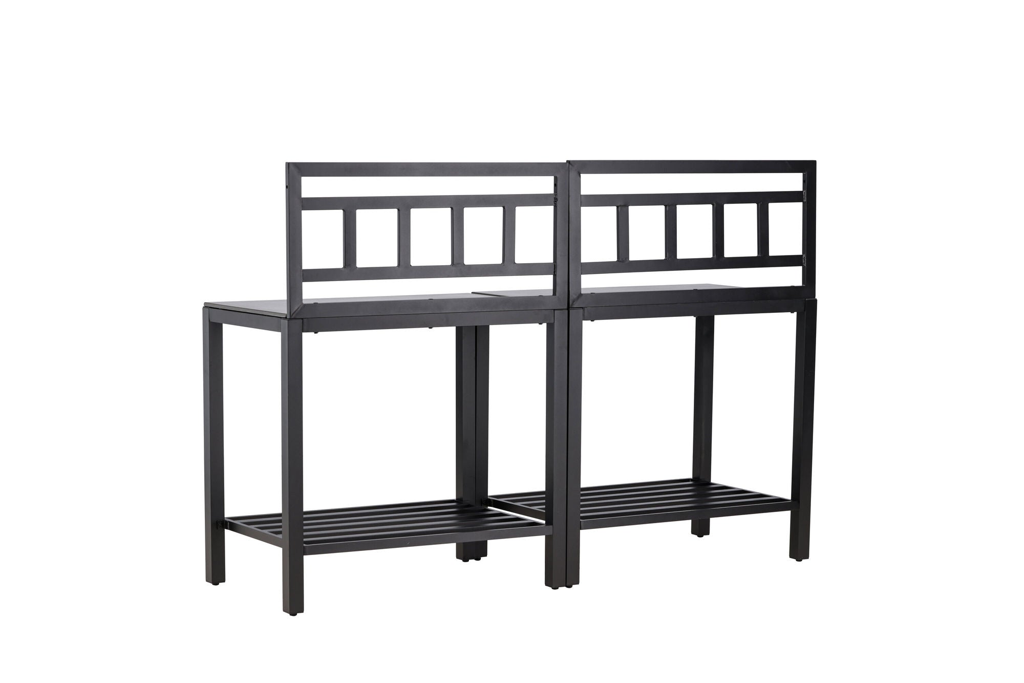 Venture Home Alicante garden kitchen bord w/o hole black/fiber concrete