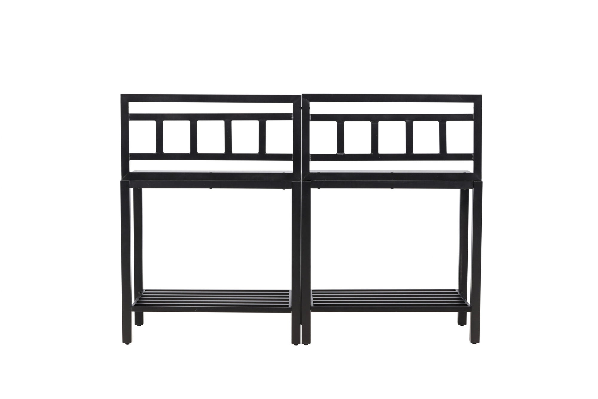 Venture Home Alicante garden kitchen bord w/o hole black/fiber concrete