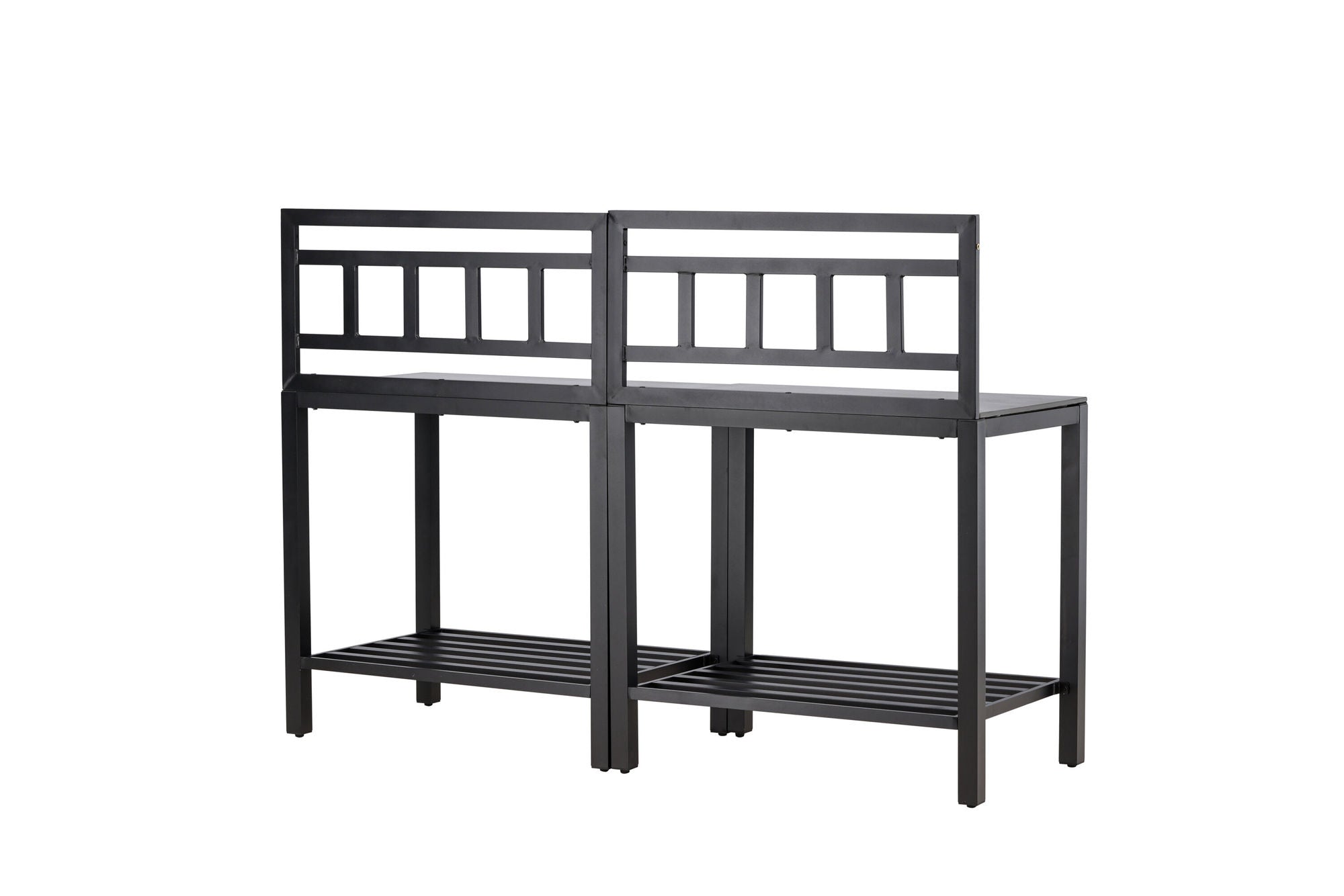 Venture Home Alicante garden kitchen bord w/o hole black/fiber concrete