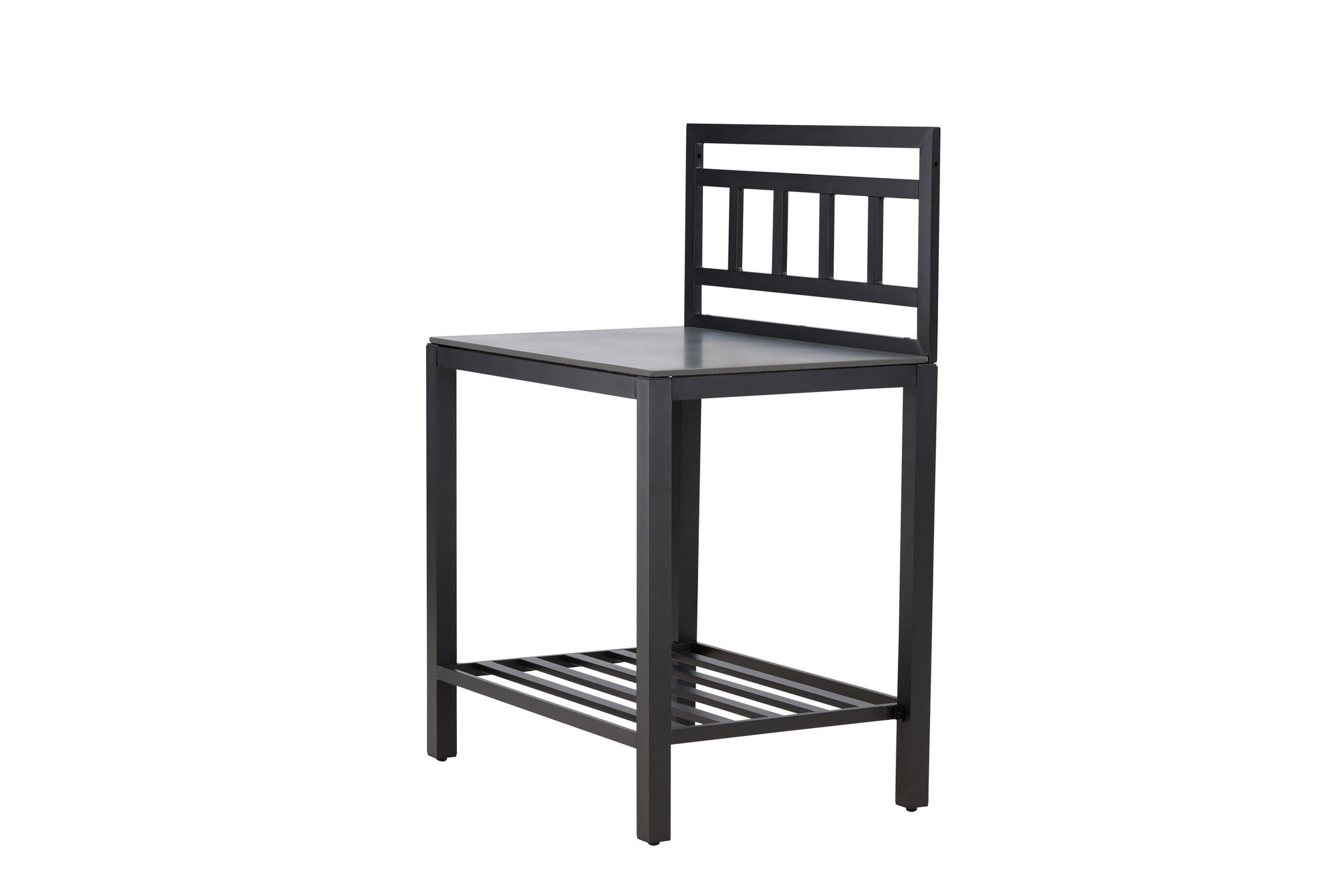 Venture Home Alicante garden kitchen bord w/o hole black/fiber concrete