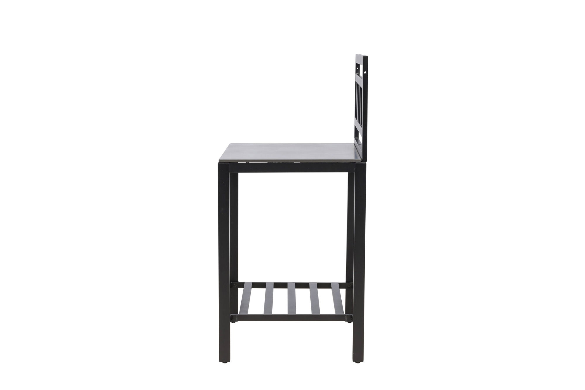 Venture Home Alicante garden kitchen bord w/o hole black/fiber concrete