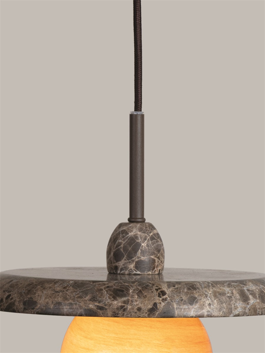 Tivoli dia.25 x h 16cm disc, Brun, loftlampe