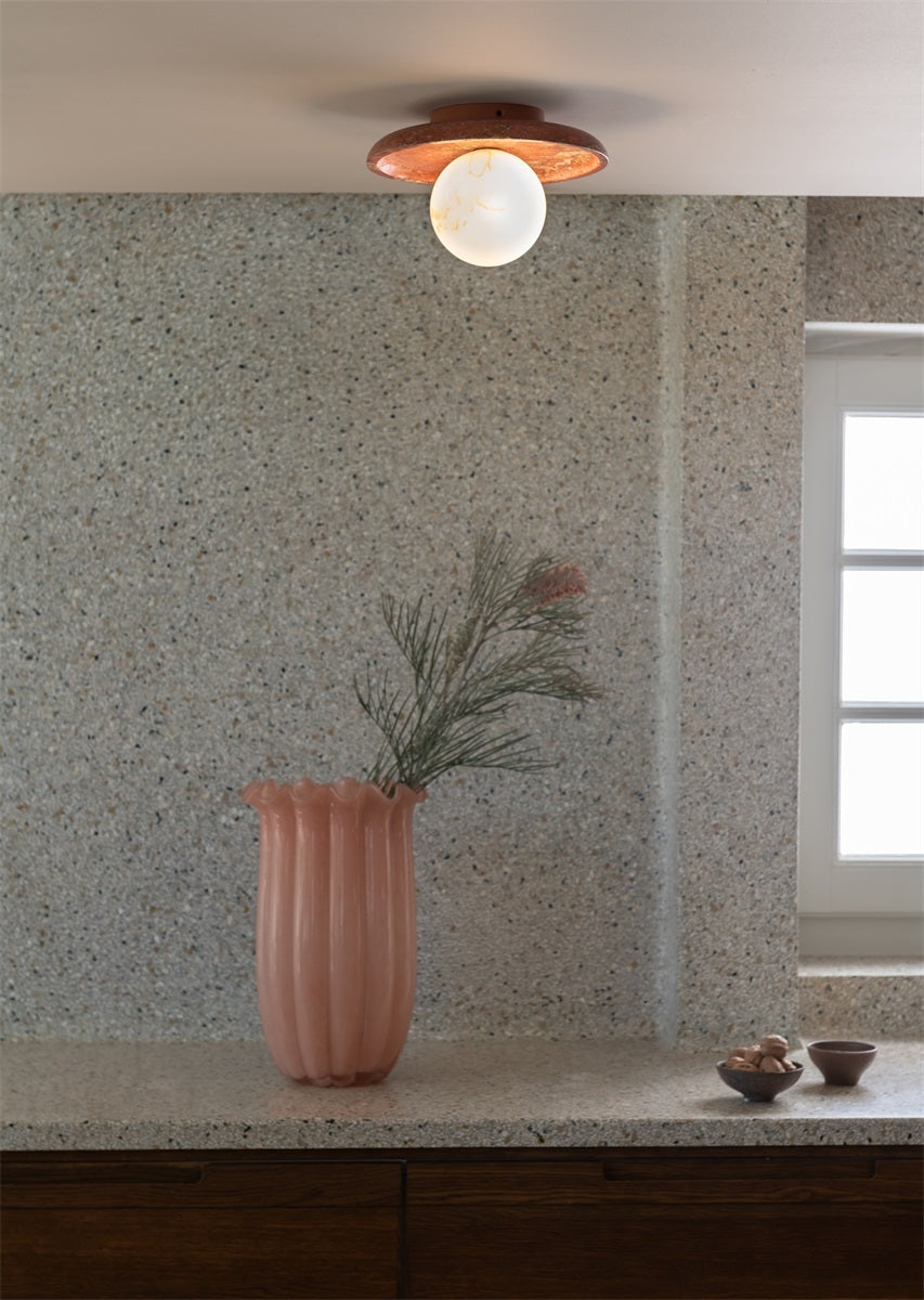 Tivoli dia.25cm disc, Terra, loftlampe