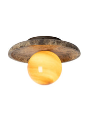 Tivoli dia.25cm disc, brun, loftlampe