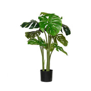 Monstera XL, Grøn, Kunstig Plante