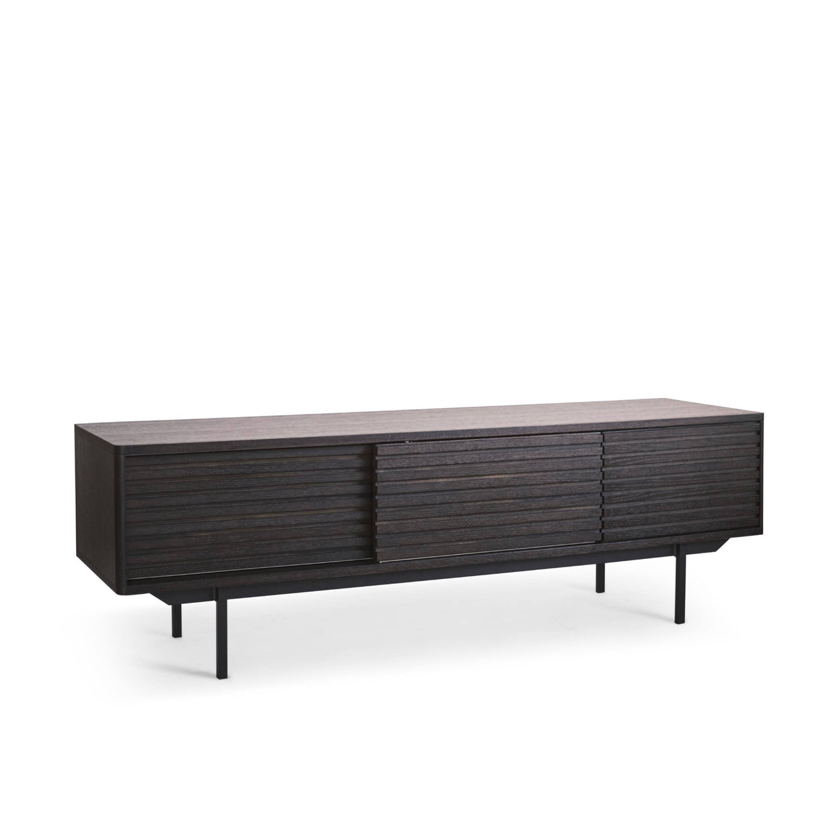 Njordec Sense TV-bord - Røget brun egetræ 160 cm.