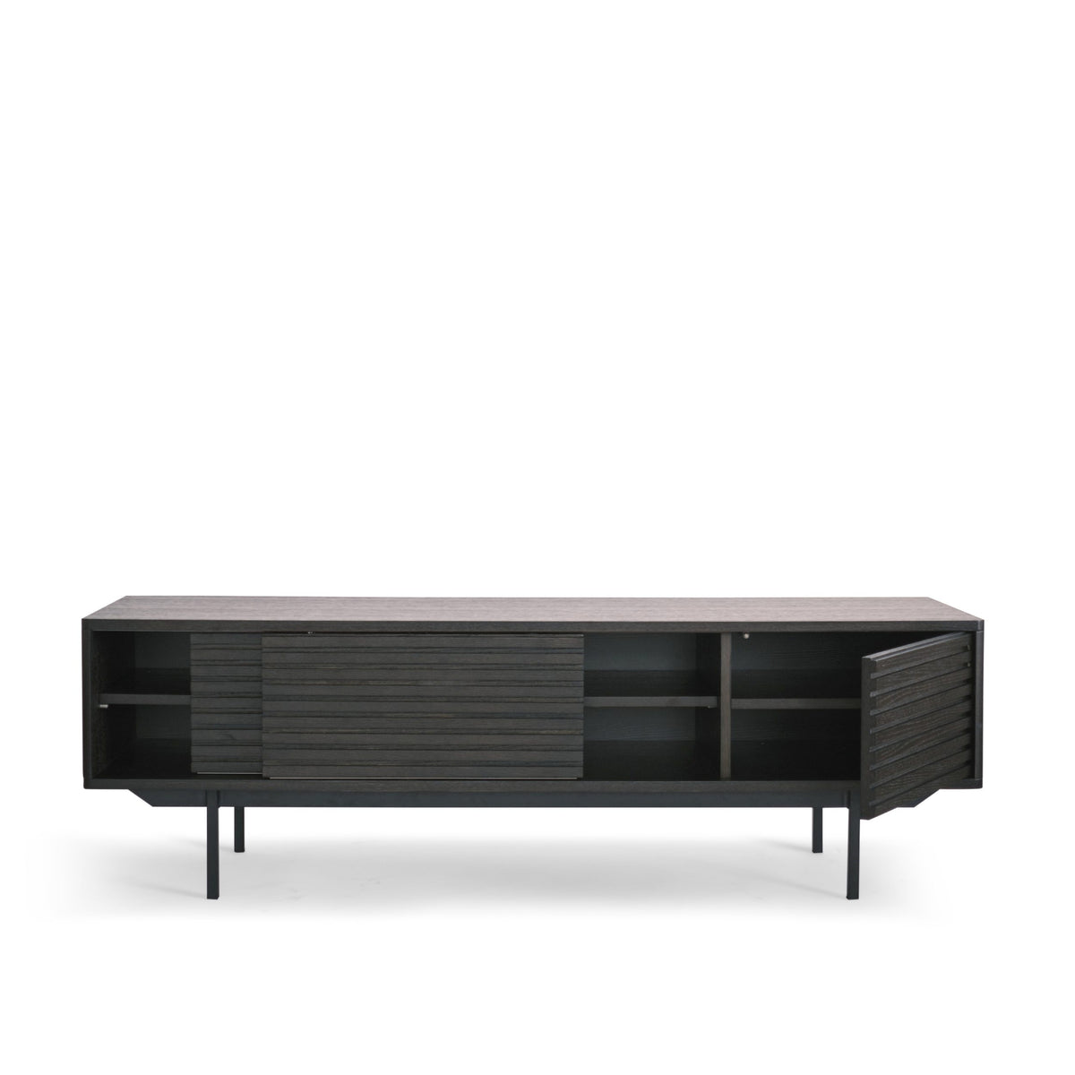 Njordec Sense TV-bord - Røget brun egetræ 160 cm.