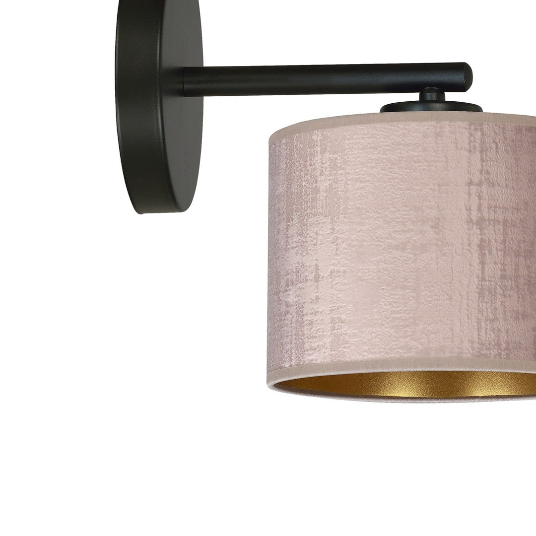 HILDE K1 BL ROSA væglampe