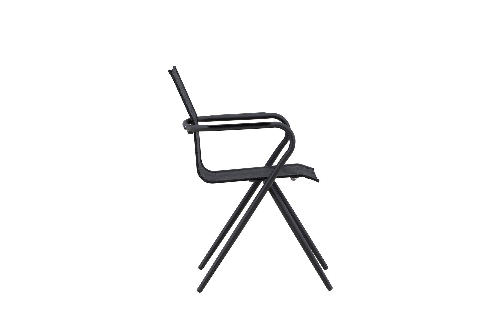 Venture Home Alina Spisebordsstol 6-pack - Black Alu / Black Textilene (Stackable stol)