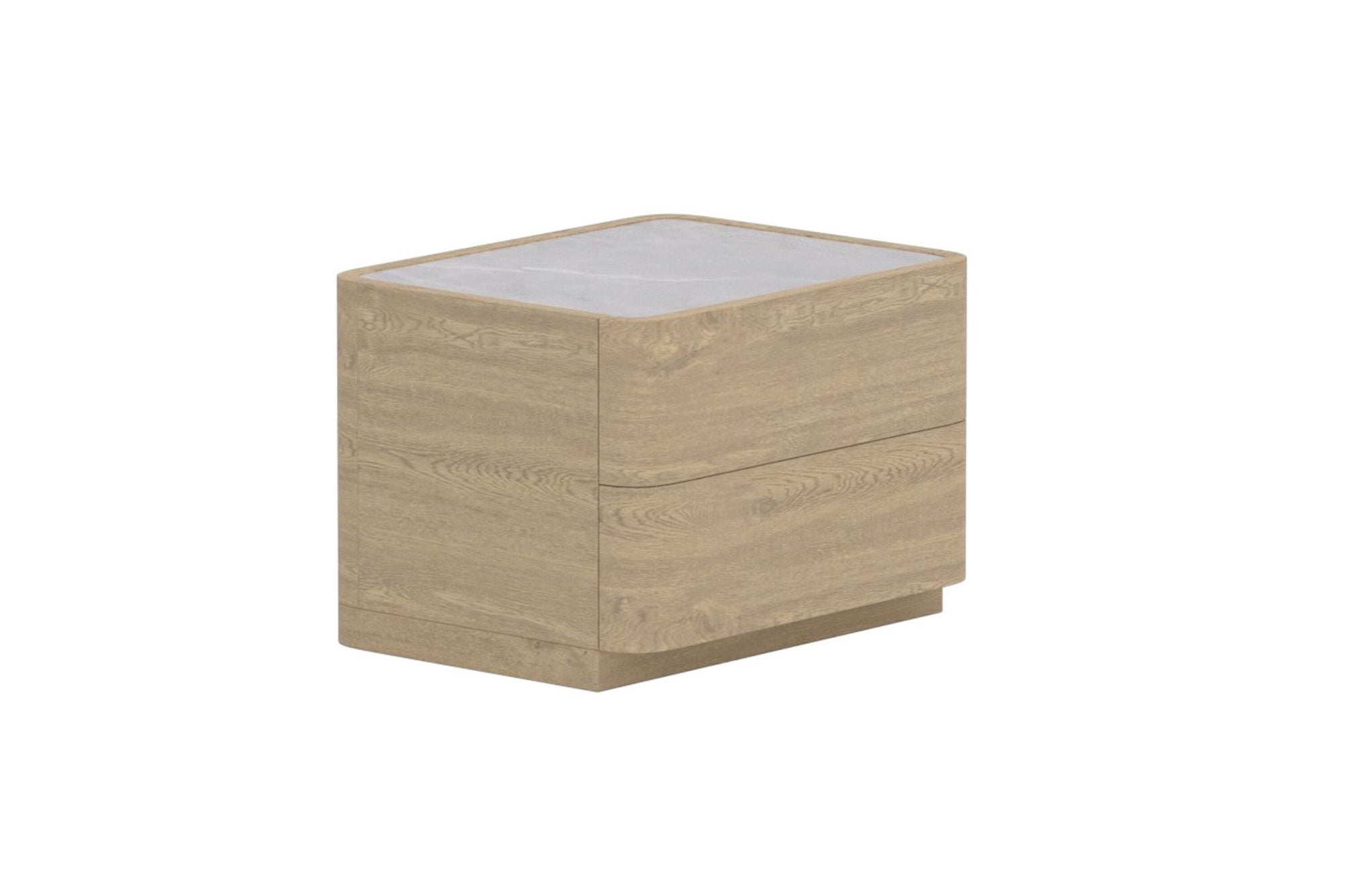 Venture Home Noble Drawer 40x50x36 cm - Nature MDF / 3D Paper Glass