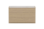 Venture Home Noble Drawer 48x100x60 cm - Nature MDF / 3D Paper Glass