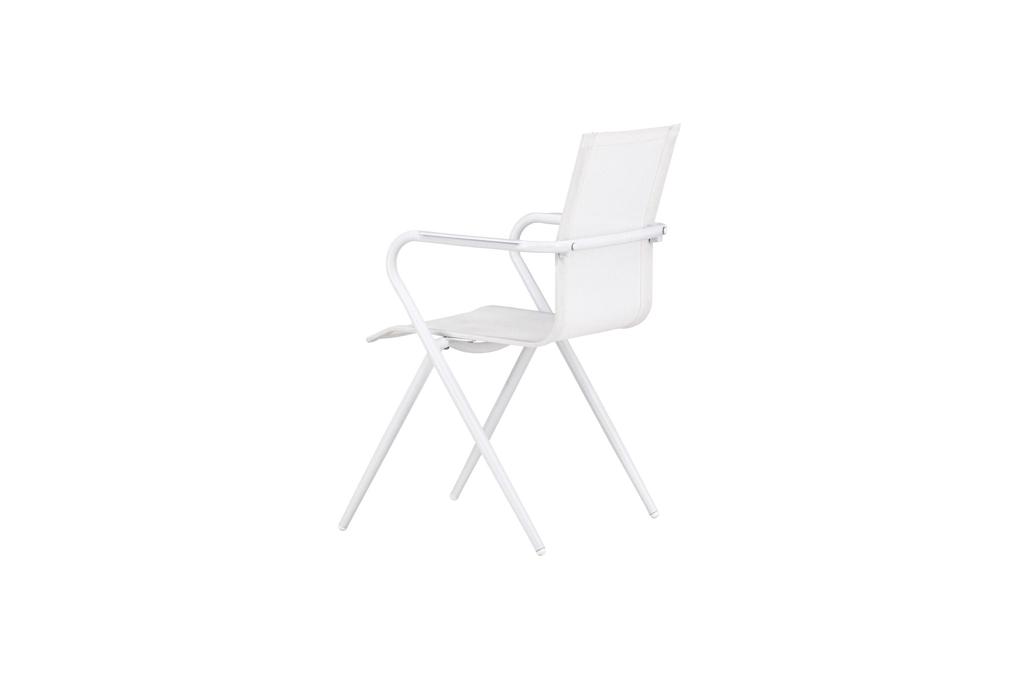 Venture Home Alina Spisebordsstol 6-pack - White Alu / White Textilene (Stackable stol)