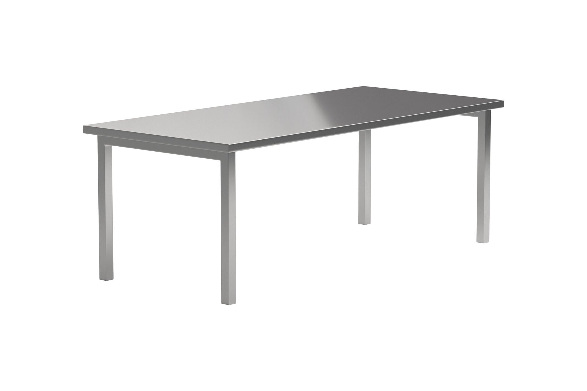Venture Home Cilo spisebord 210x95x75 cm - Stainless Silver