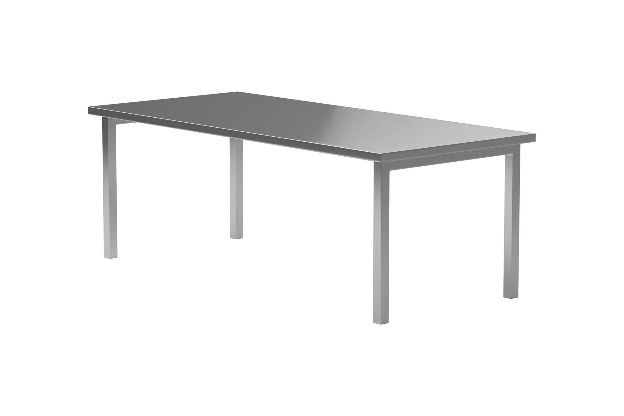Venture Home Cilo spisebord 210x95x75 cm - Stainless Silver