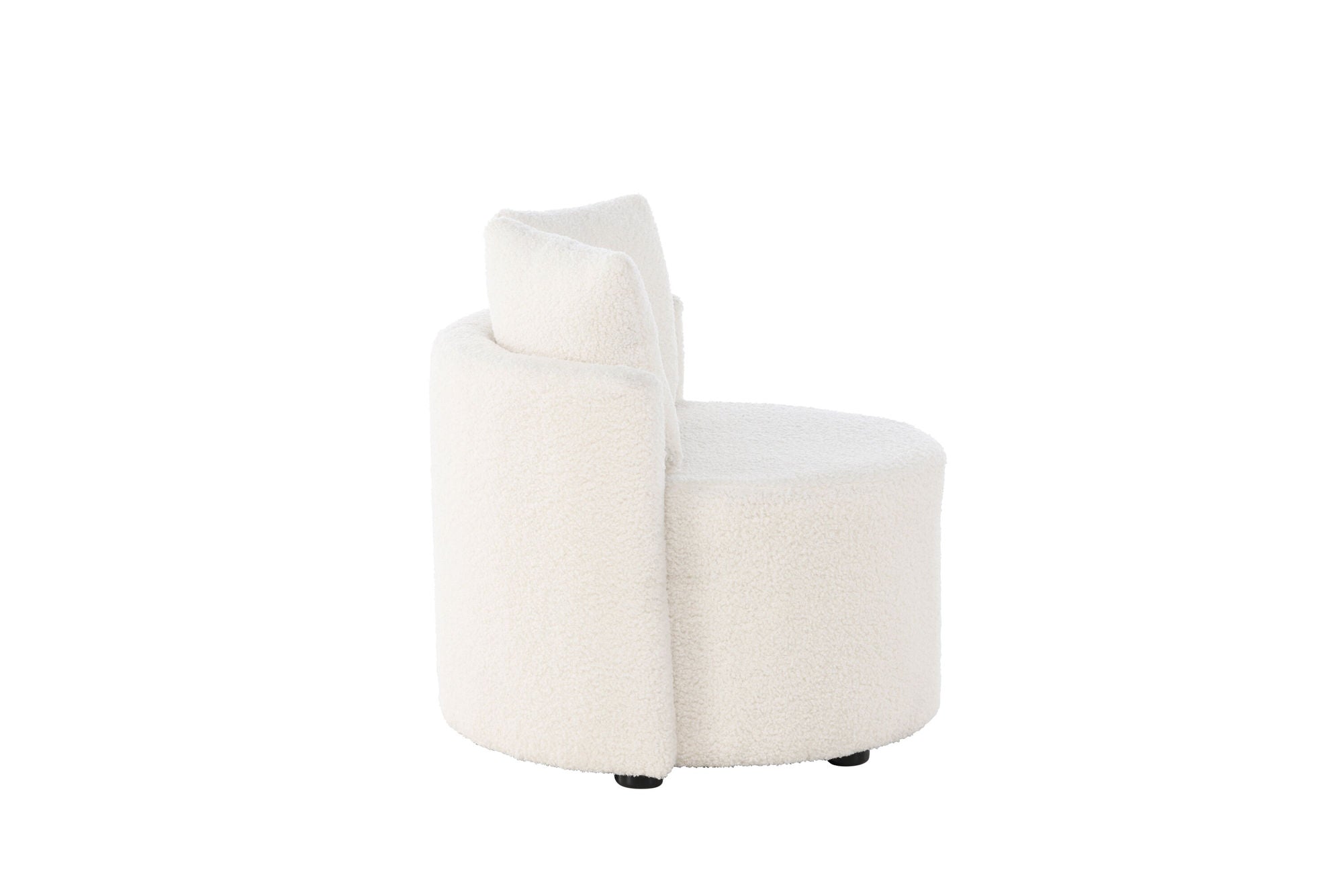 Venture Home Kelso Kids 2-seat Sofa - White / Teddy FSC 100%