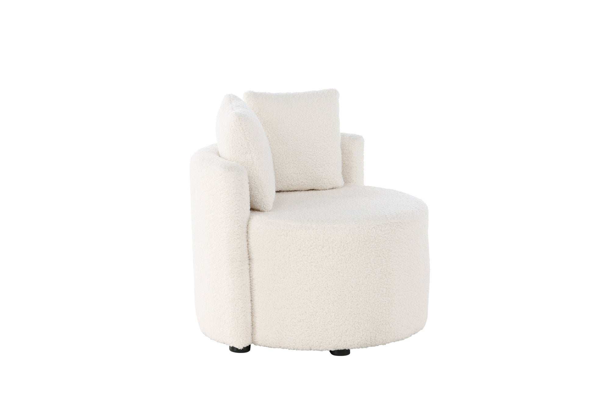 Venture Home Kelso Kids 2-seat Sofa - White / Teddy FSC 100%