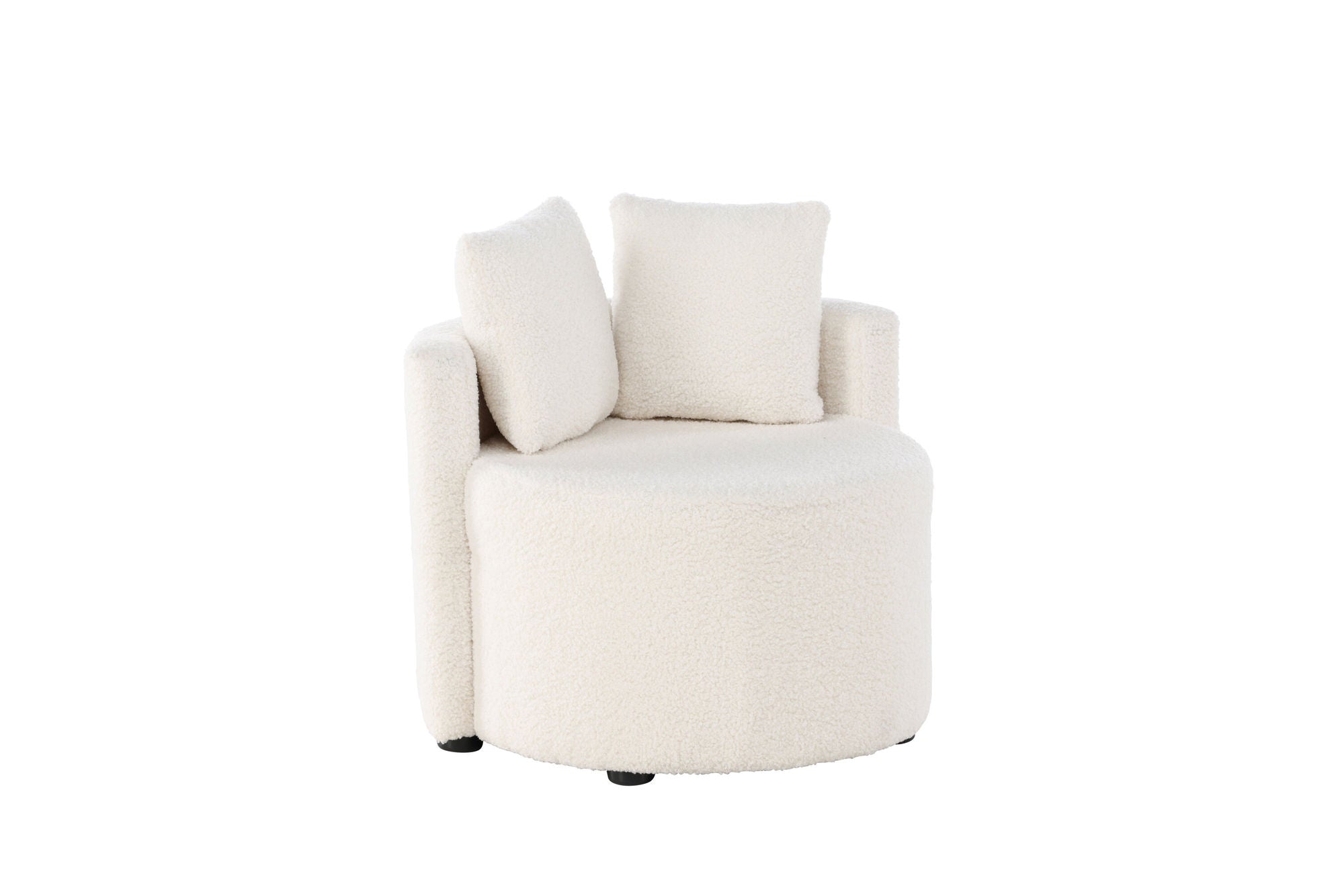 Venture Home Kelso Kids 2-seat Sofa - White / Teddy FSC 100%
