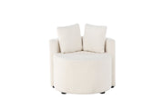 Venture Home Kelso Kids 2-seat Sofa - White / Teddy FSC 100%