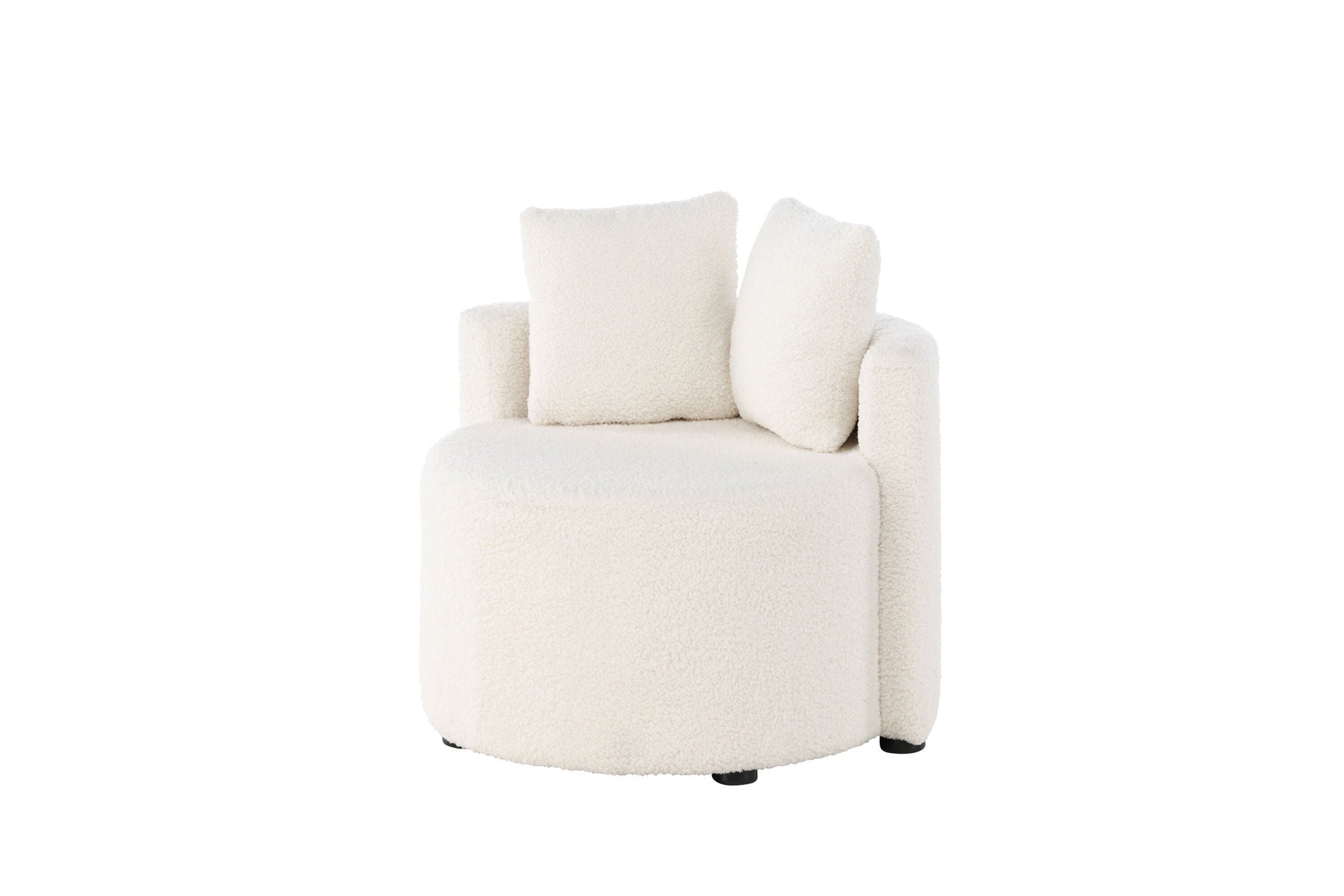Venture Home Kelso Kids 2-seat Sofa - White / Teddy FSC 100%