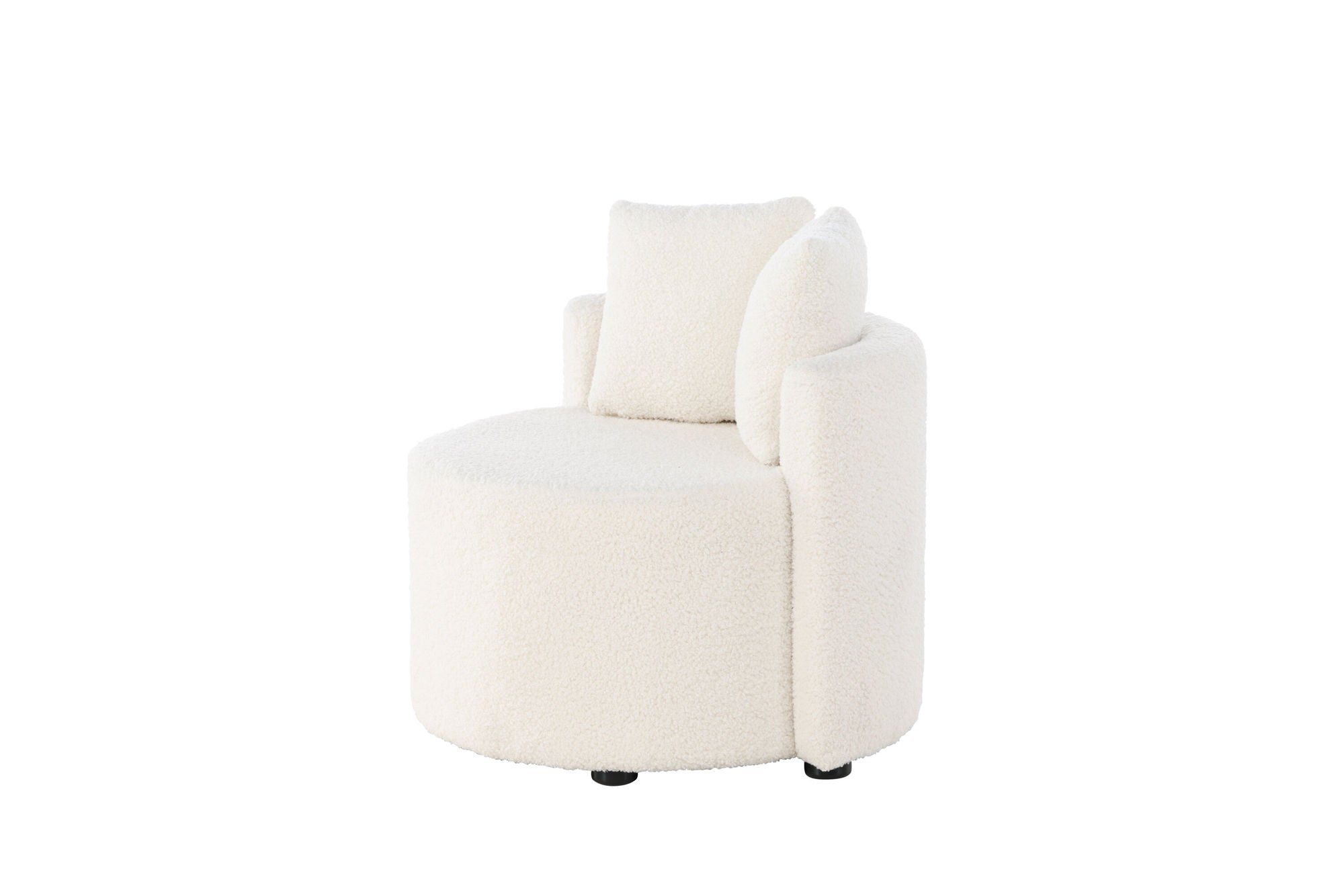 Venture Home Kelso Kids 2-seat Sofa - White / Teddy FSC 100%