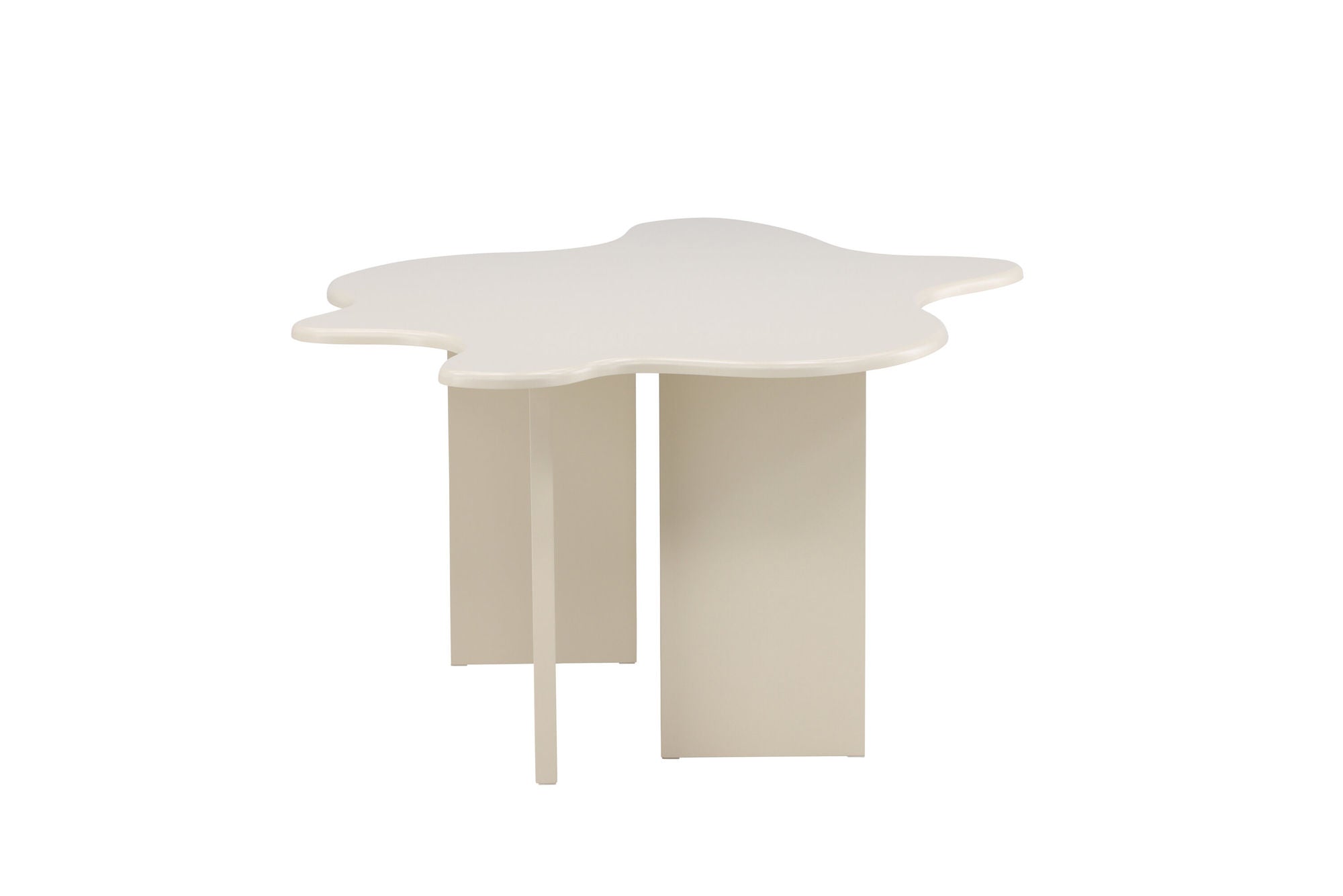 Vind Flower spisebord 190x123x76 cm - MDF Beige Painting FSC 100%