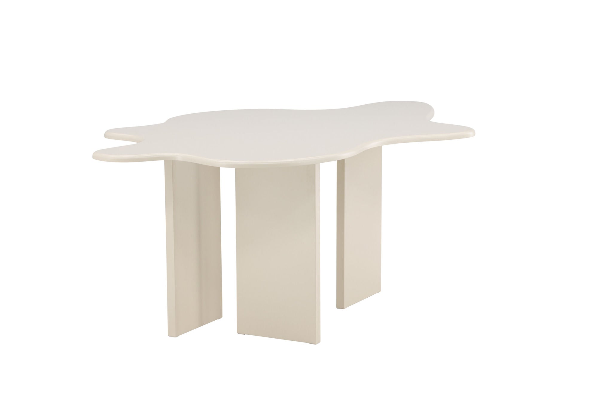 Vind Flower spisebord 190x123x76 cm - MDF Beige Painting FSC 100%