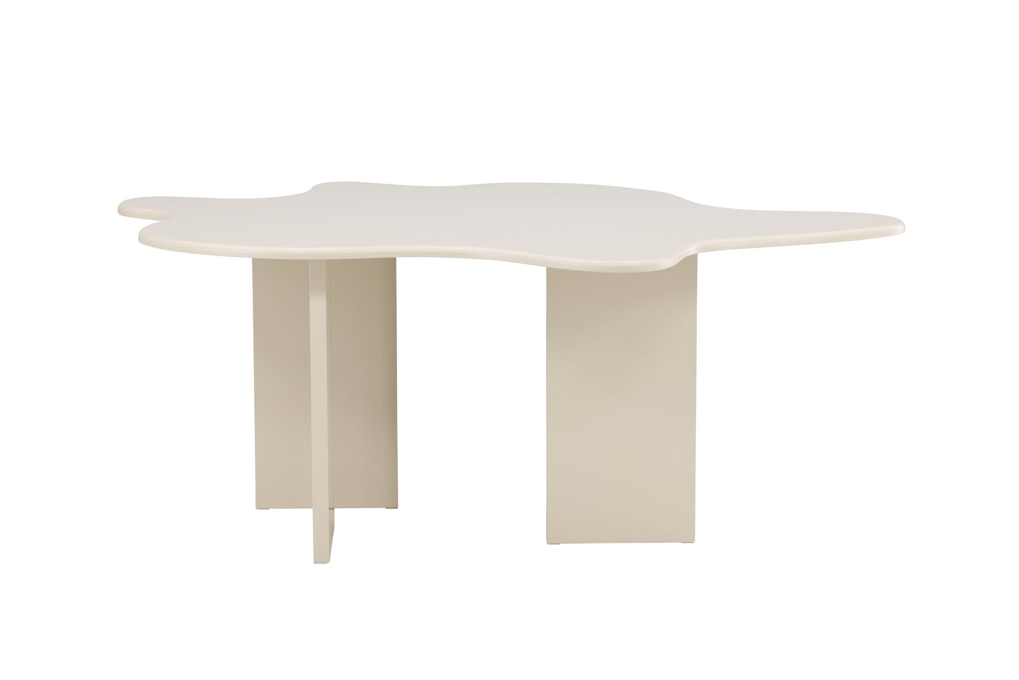 Vind Flower spisebord 190x123x76 cm - MDF Beige Painting FSC 100%
