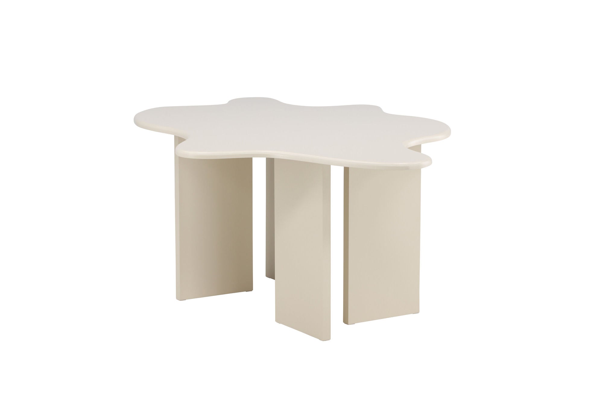 Vind Flower spisebord 190x123x76 cm - MDF Beige Painting FSC 100%