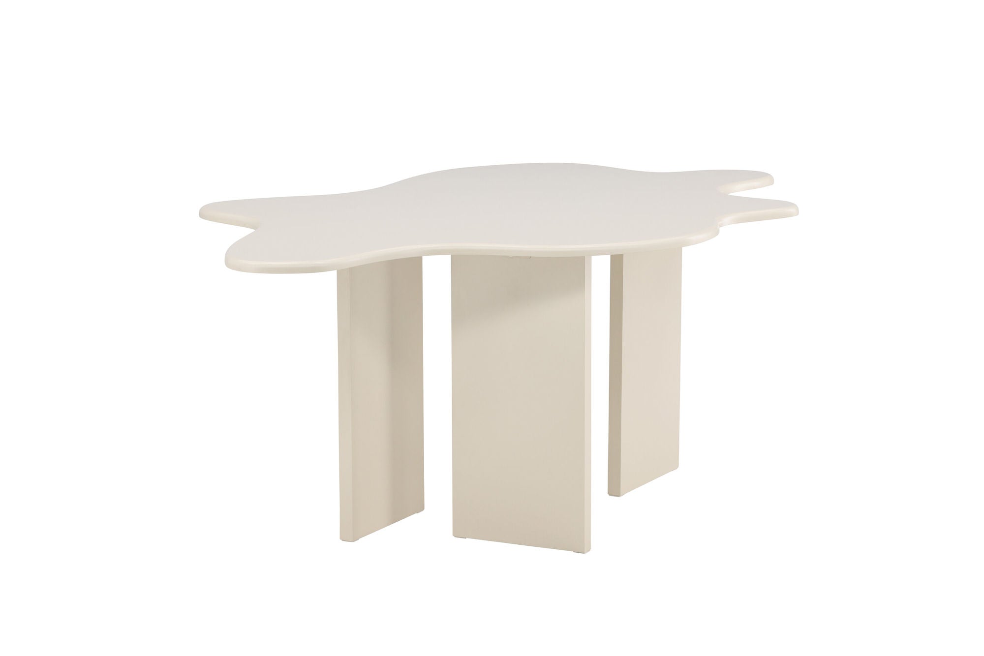 Vind Flower spisebord 190x123x76 cm - MDF Beige Painting FSC 100%