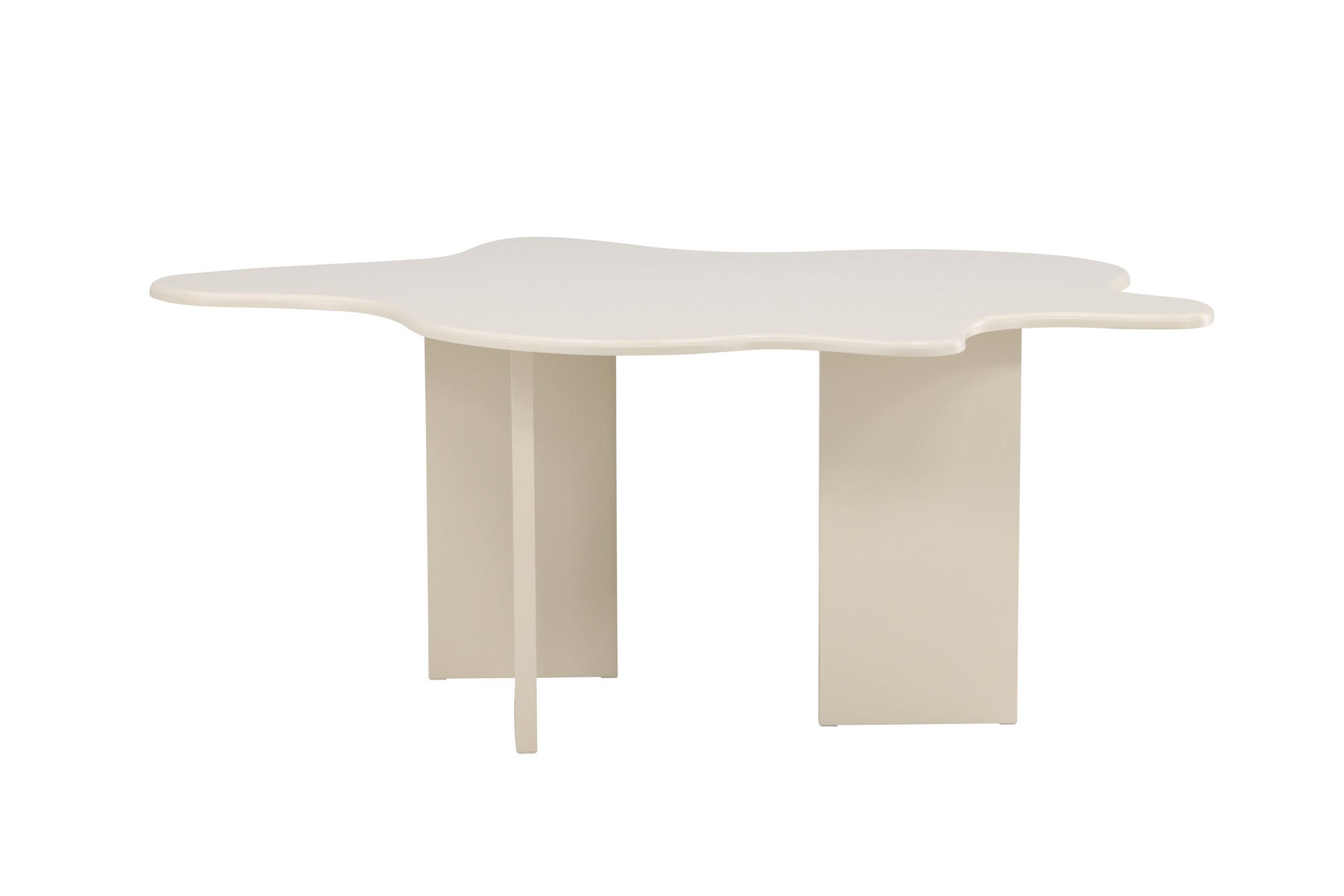 Vind Flower spisebord 190x123x76 cm - MDF Beige Painting FSC 100%