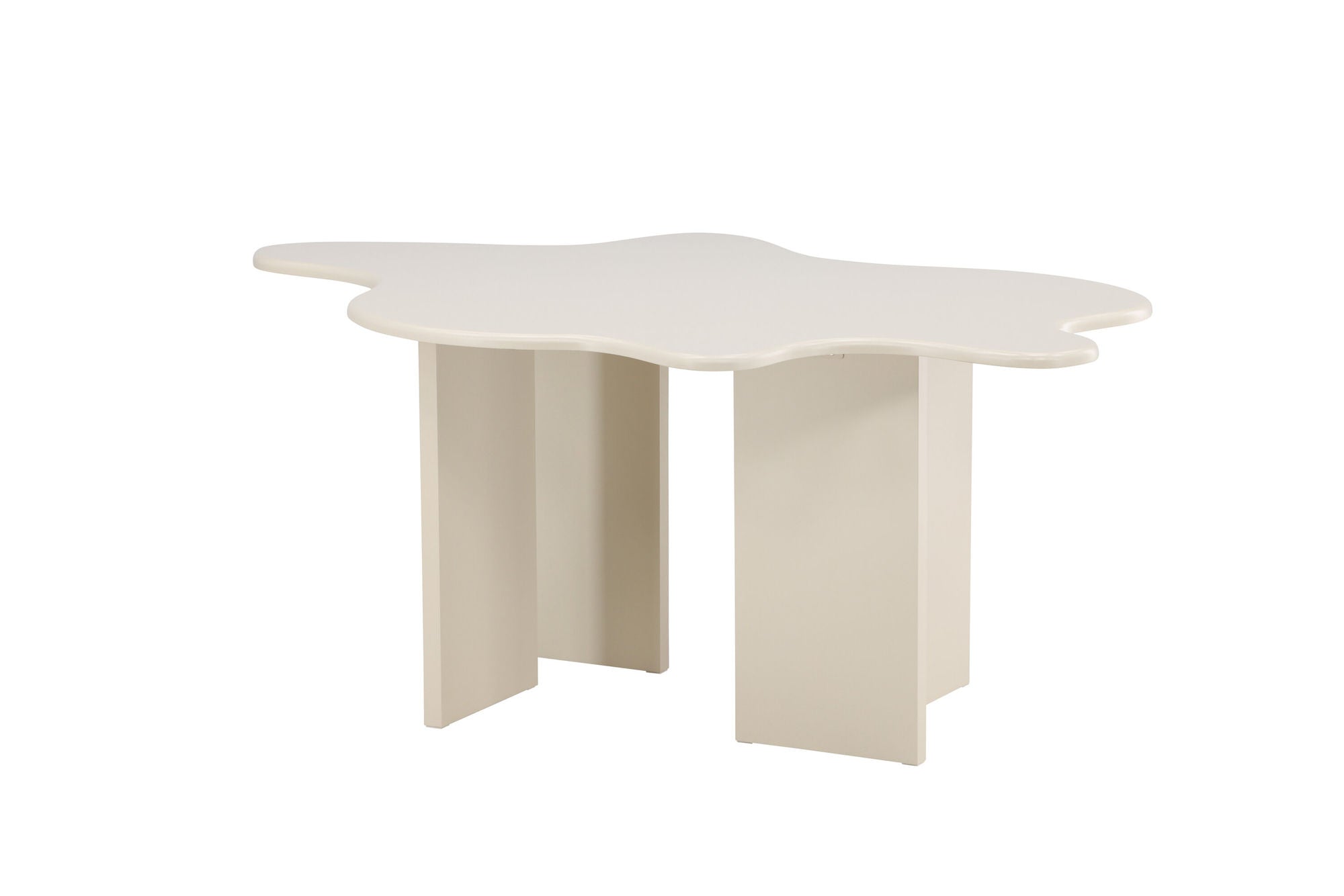 Vind Flower spisebord 190x123x76 cm - MDF Beige Painting FSC 100%
