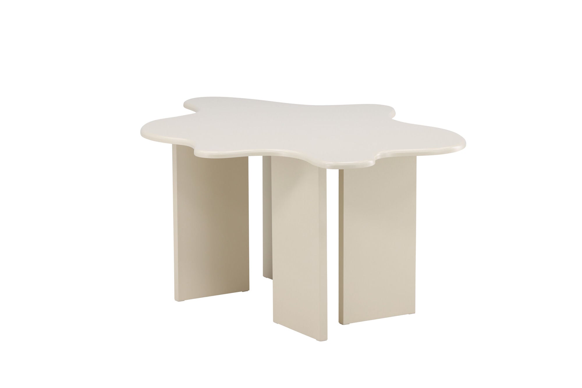 Vind Flower spisebord 190x123x76 cm - MDF Beige Painting FSC 100%