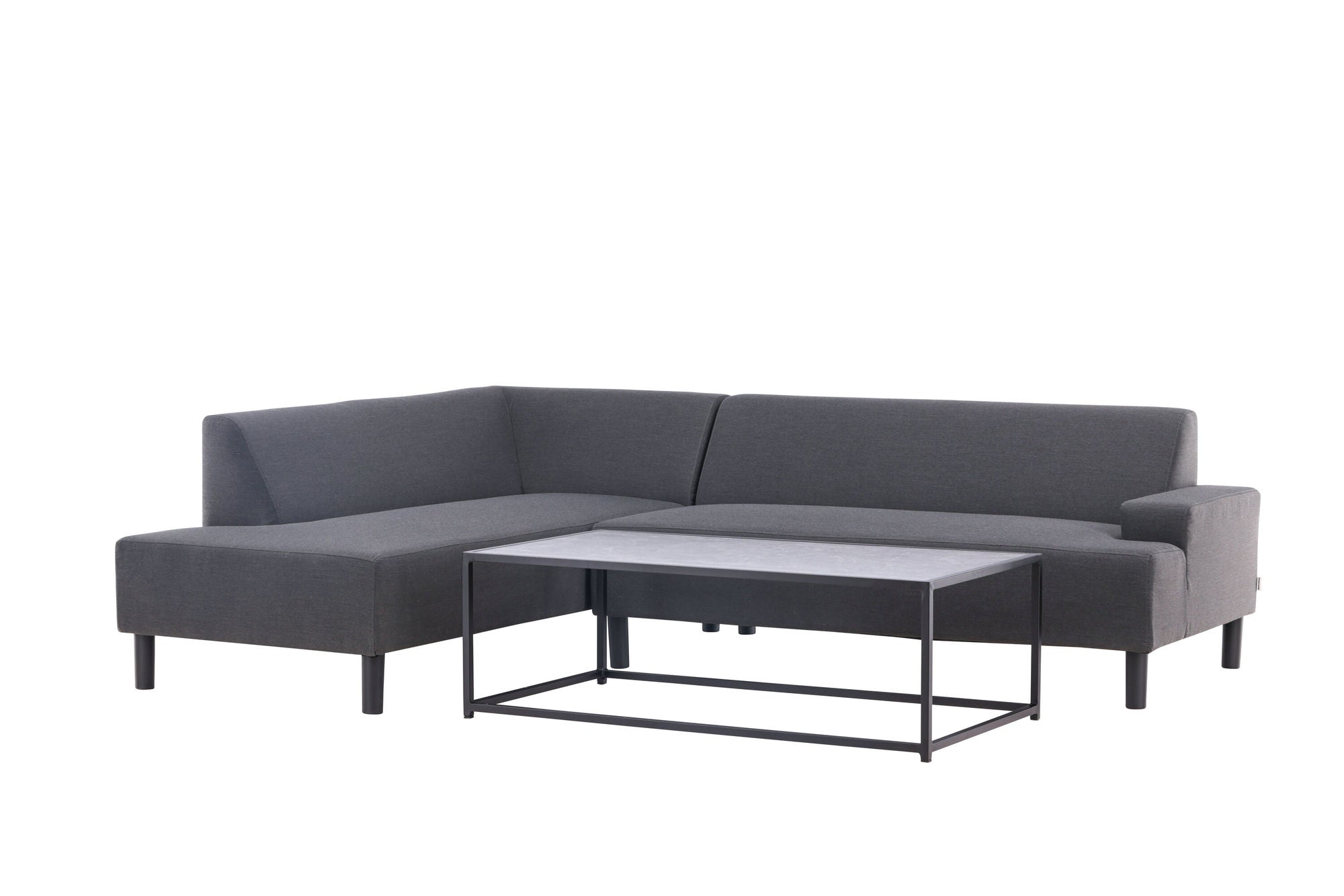 Venture Home Mecka hjørne Sofa set with bord / Dark Grey